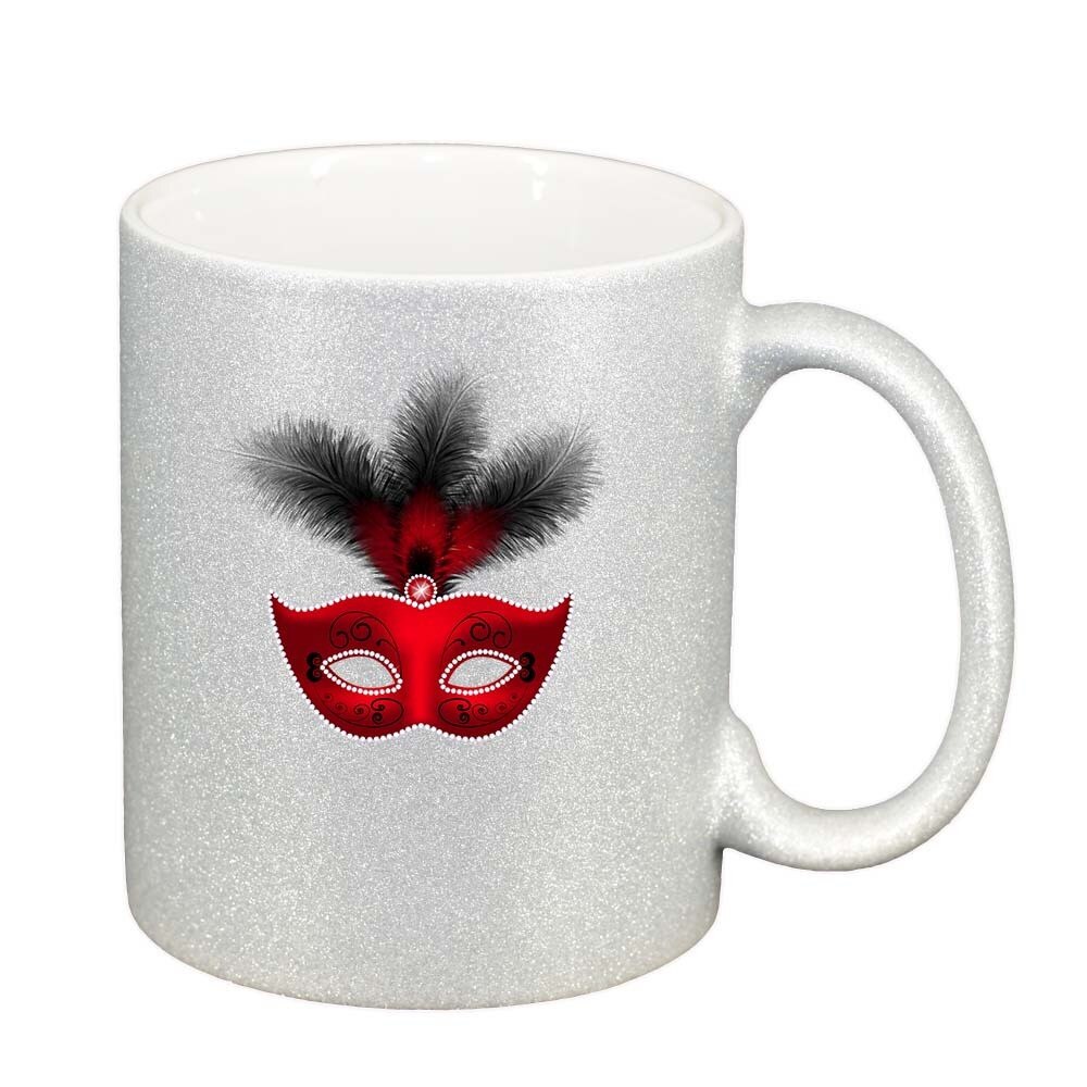 Cana Carnival, argintiu sidefata glitter, 330ml, D406