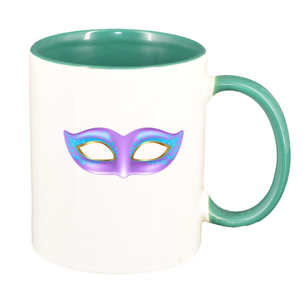 Cana Carnival, interior verde, 330ml, D405