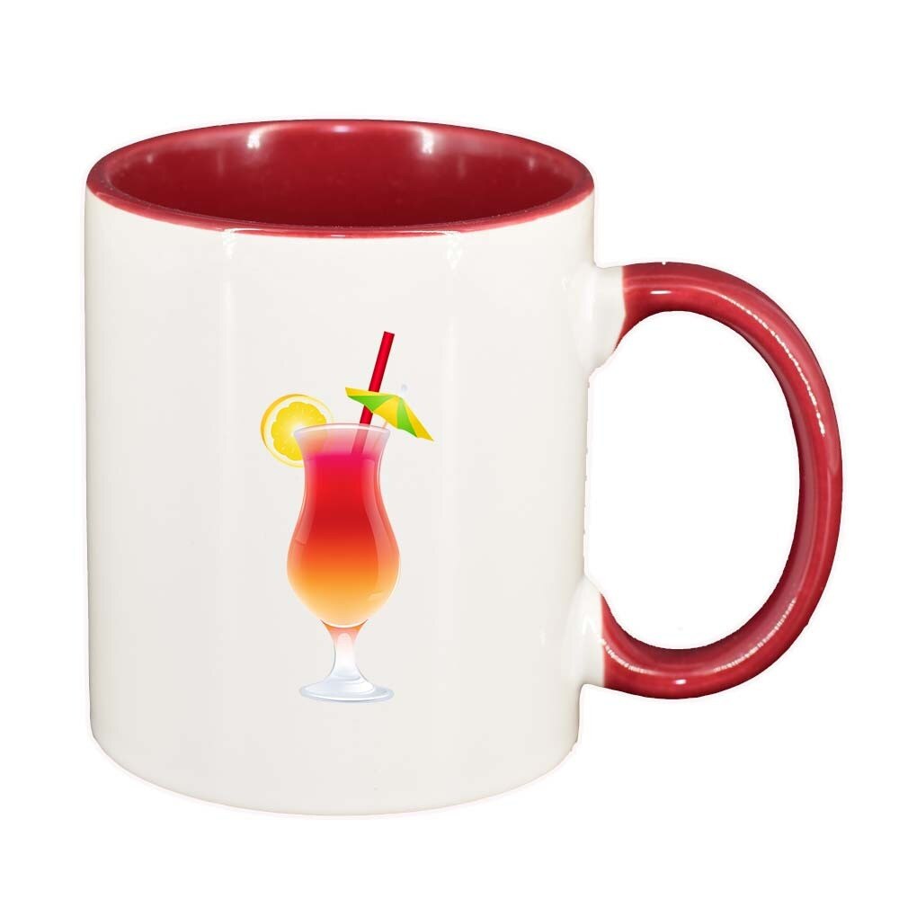 Cana Cocktail, interior rosu, 330ml, D414