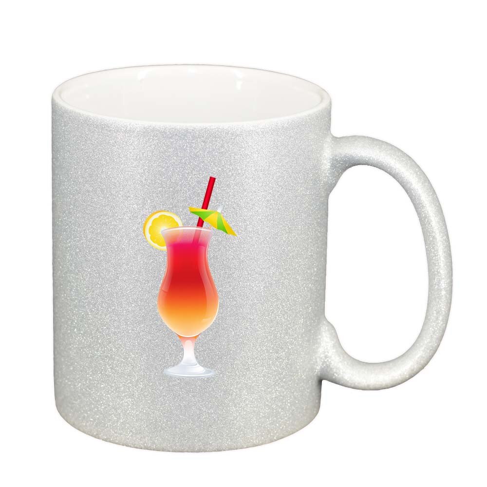 Cana Cocktail, argintiu sidefata glitter, 330ml, D414