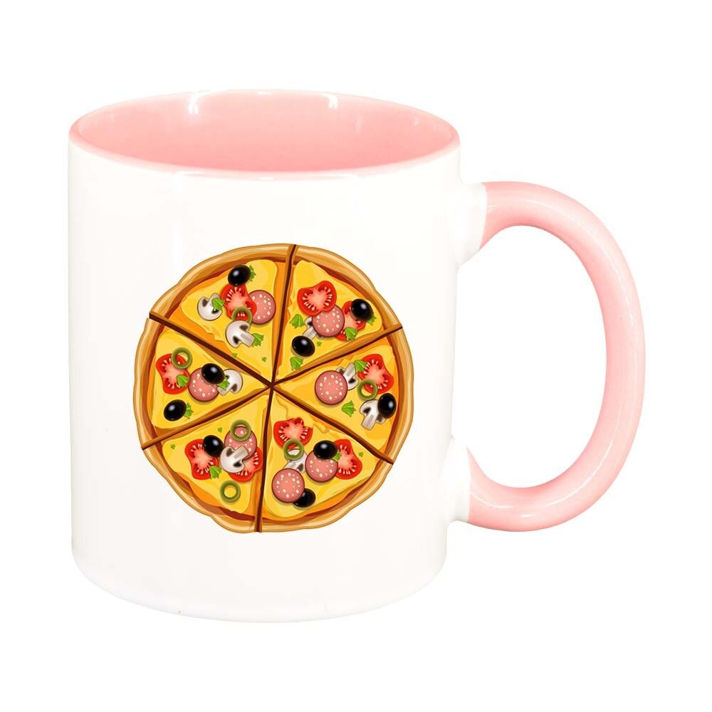 Cana Pizza, interior roz, 330ml, D410