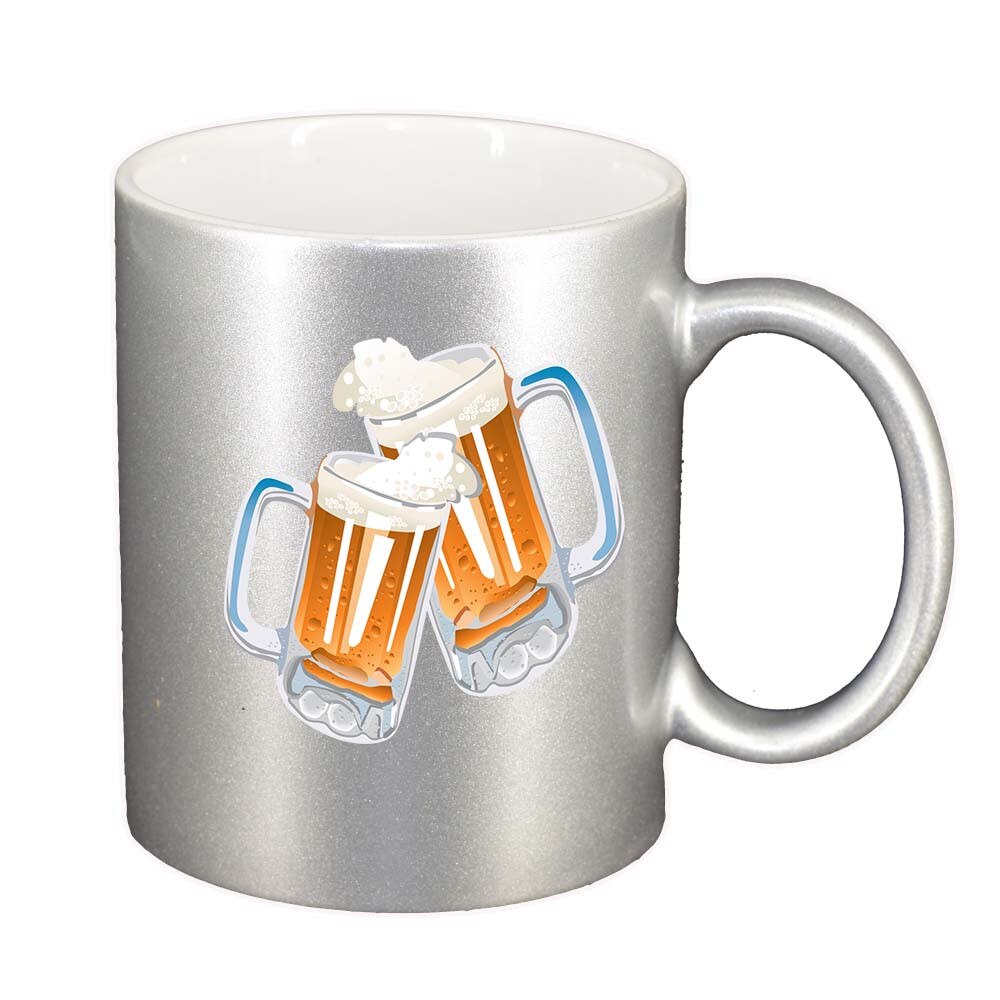 Cana Beer, argintiu sidefata, 330ml, D416