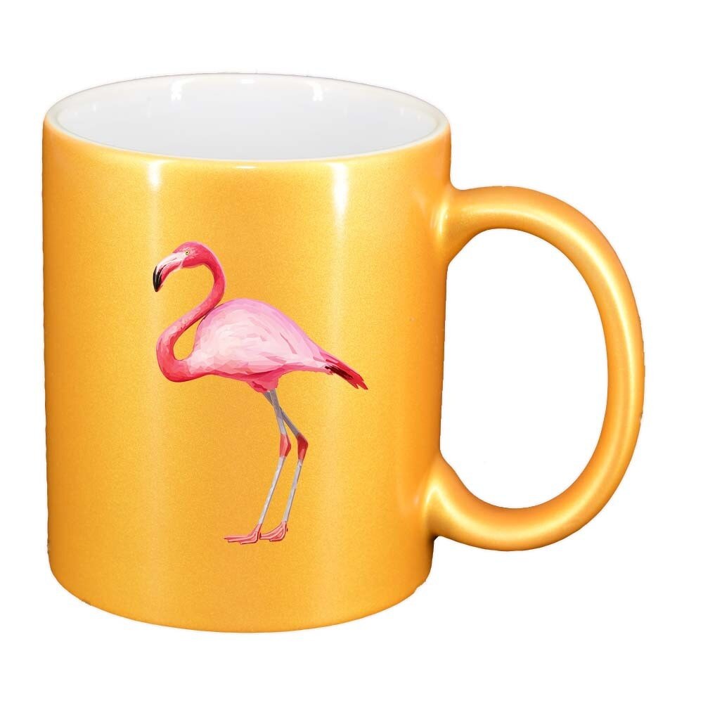 Cana Pelican, auriu sidefata, 330ml, D418