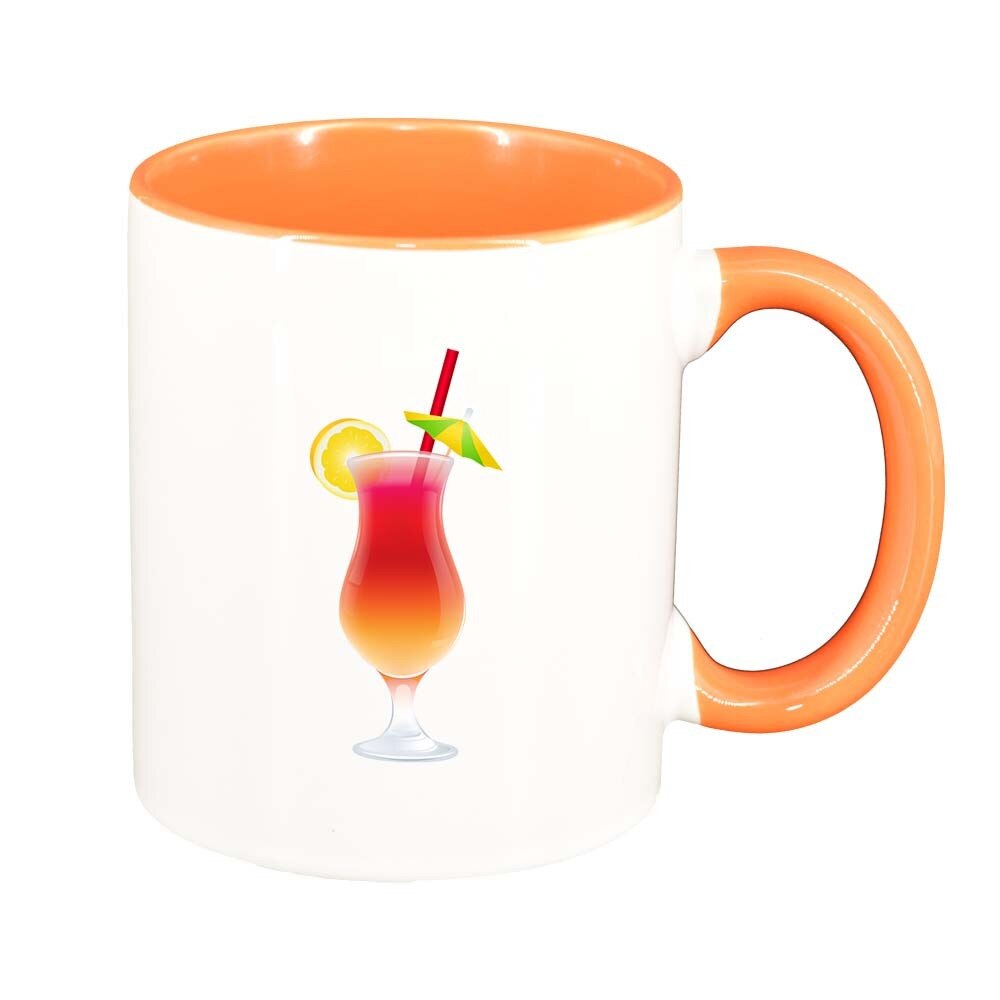 Cana Cocktail, interior portocaliu, 330ml, D414