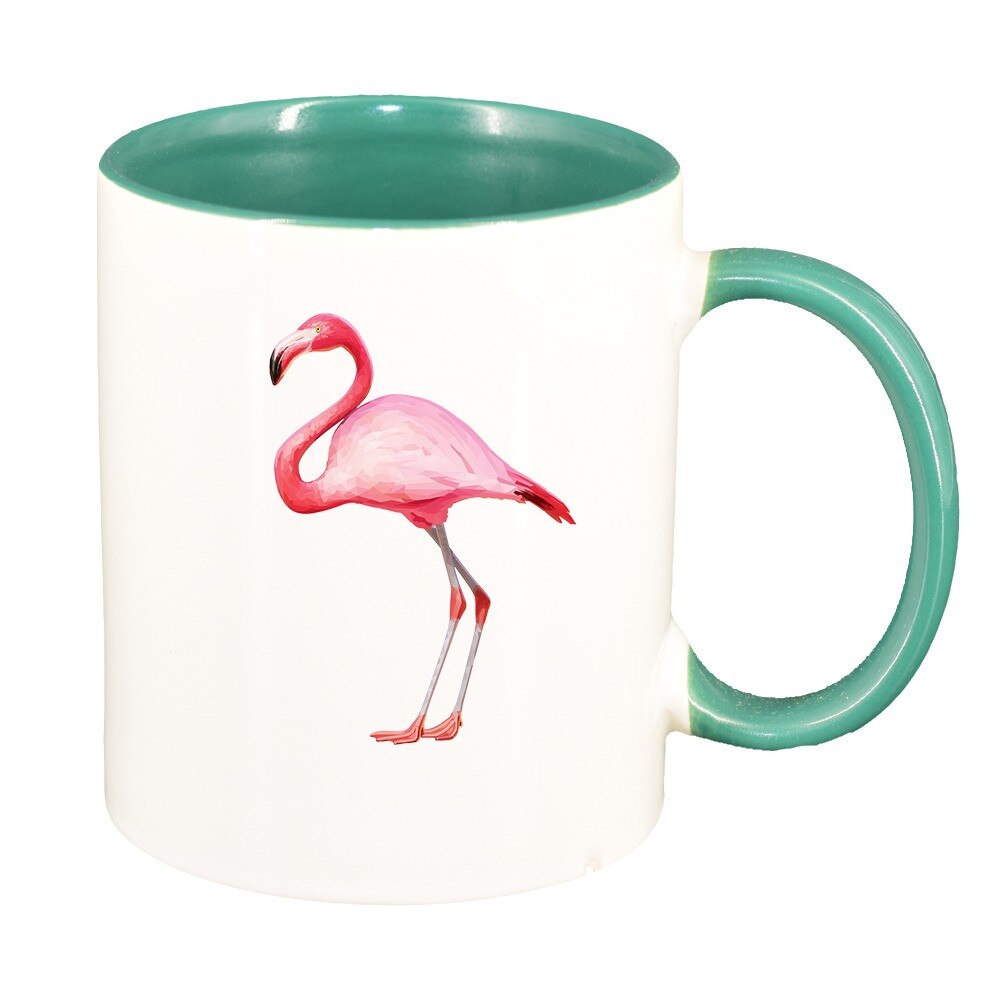 Cana Pelican, interior verde, 330ml, D418