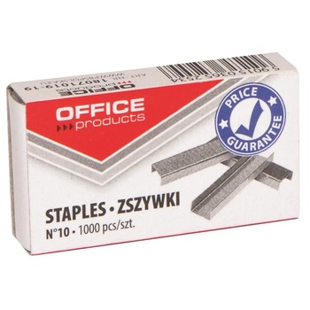 Capse zincate OFFICE Products No. 10, 1000 buc/cutie Capse zincate OFFICE Products No. 10, 1000 buc/cutie