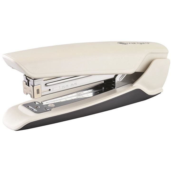 Kangaro Nowa-335/S пластмасов телбод, телбод 24/6, 26/6, 30 листа, бежов, блистер