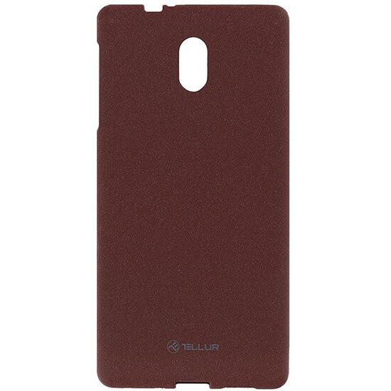 Husa de protectie Tellur Sand Silicone pentru Nokia 3, Rosu burgund
