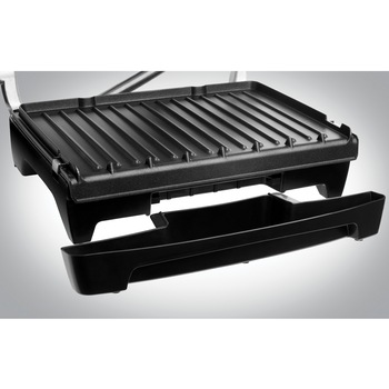 Gratar electric George Foreman Evolve 24001-56, 1440 W, Sonda de temperatura, Plita copt, Placi detasabile, Rosu Gratar electric George Foreman Evolve 24001-56, 1440 W, Sonda de temperatura, Plita copt, Placi detasabile, Rosu