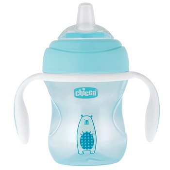 Cana de tranzitie Chicco, 4 luni +, Blue Cana de tranzitie Chicco, 4 luni +, Blue