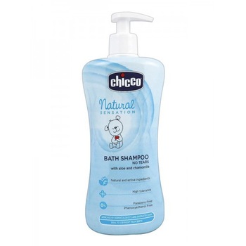 Gel de dus si Sampon Chicco Natural Sensation, fara lacrimi, 0+ luni, 500 ml Gel de dus si Sampon Chicco Natural Sensation, fara lacrimi, 0+ luni, 500 ml
