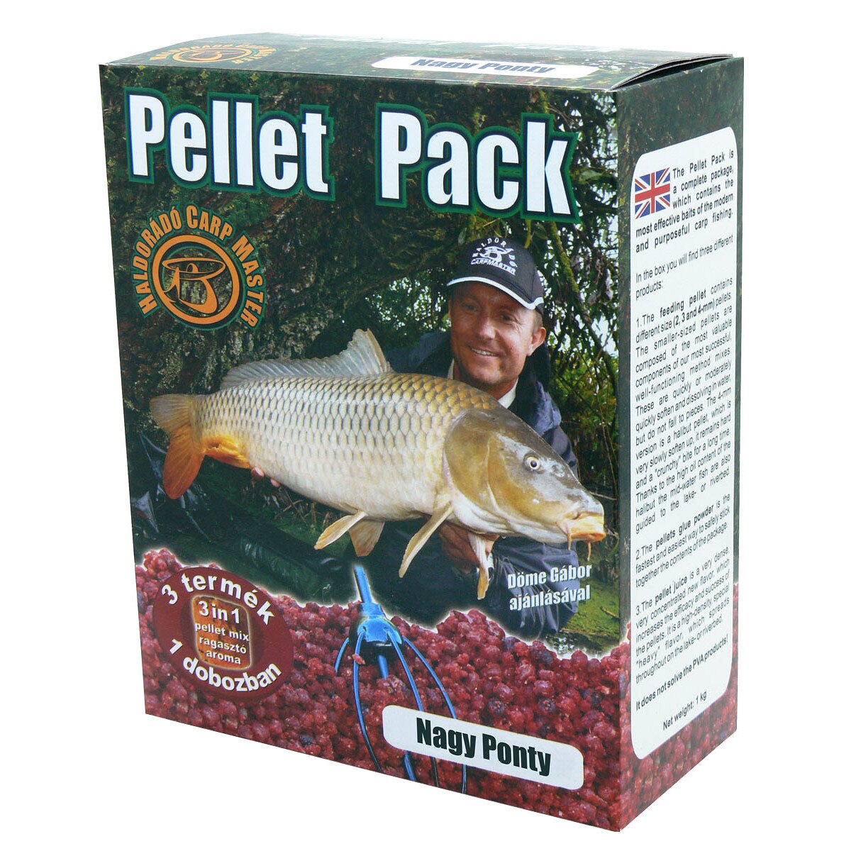 Pelete,Haldorado,Pellet Pack - Crap Mare 1 kg