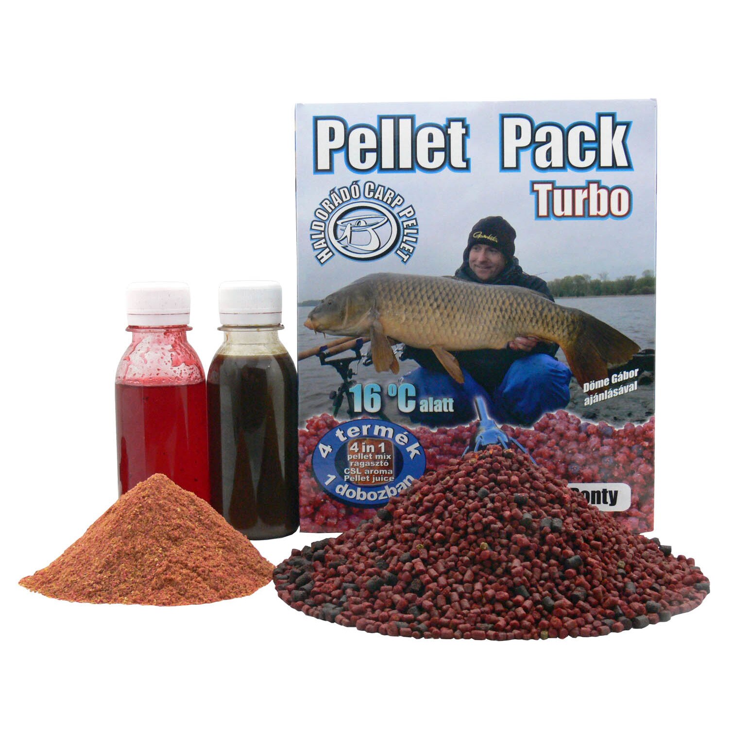 Pelete,Haldorado,Pellet Pack Turbo - Crap Apa Rece 1,1 kg