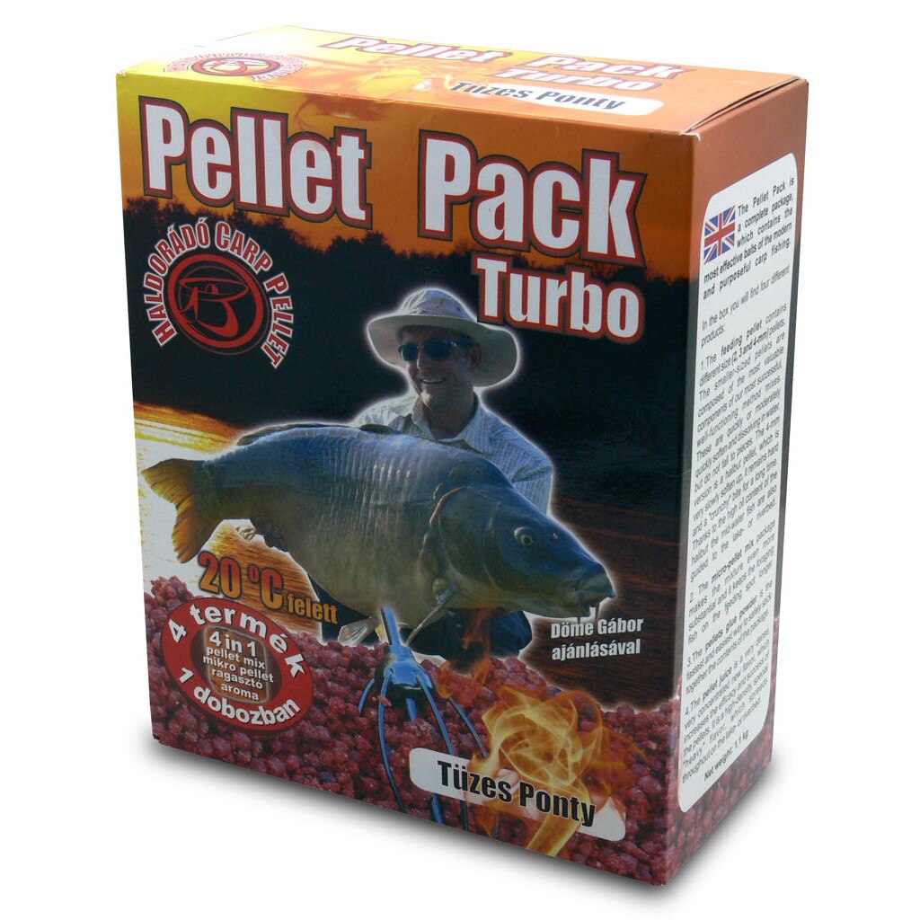 Pelete,Haldorado,Pellet Pack Turbo - Crap Apa Calda 1,1 kg