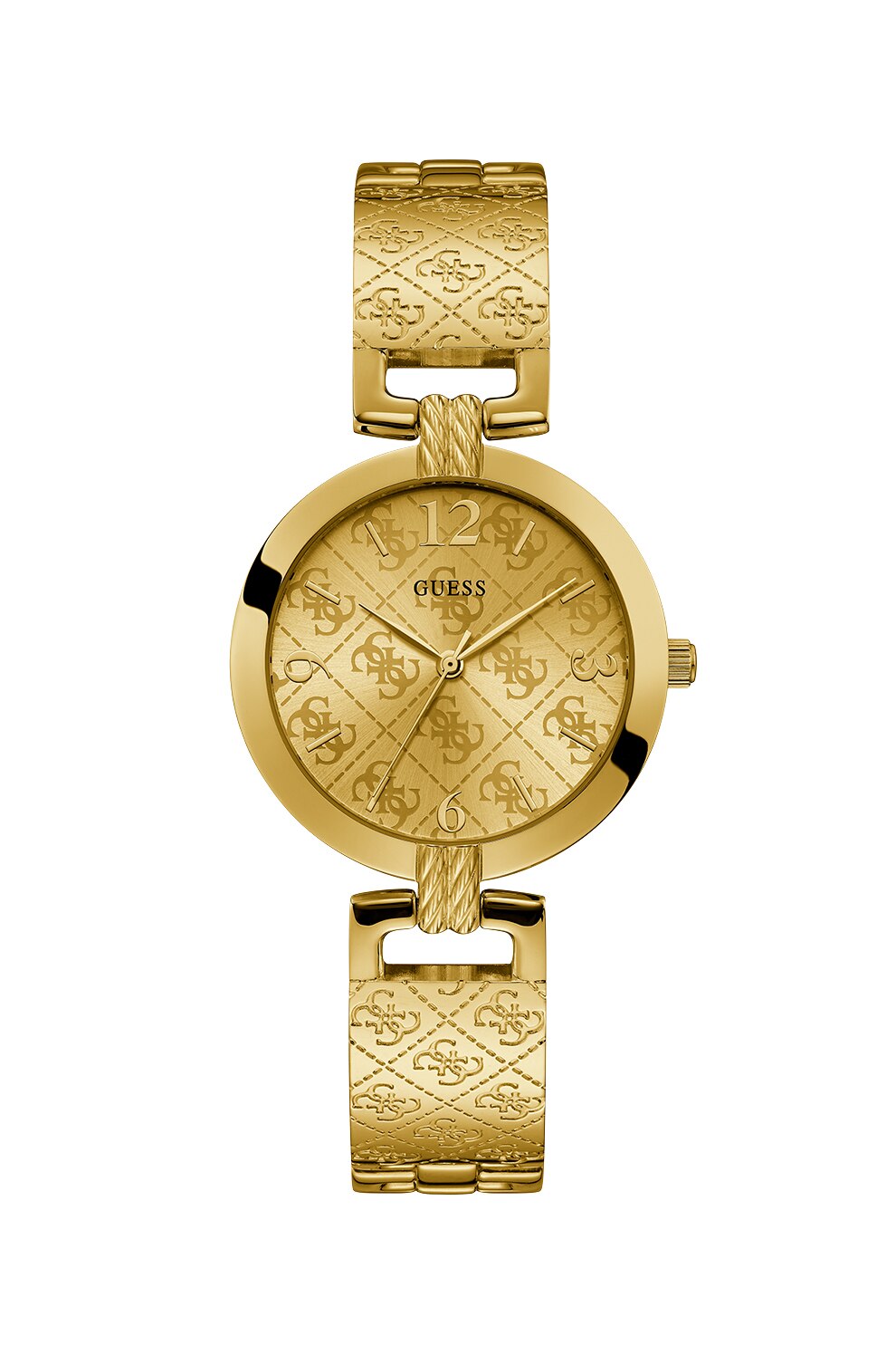 Guess, Ceas cu model logo, Auriu