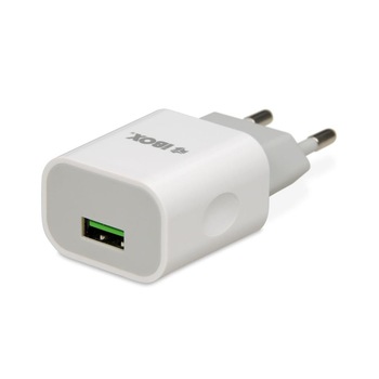 Incarcator I-box C-35, USB, 1A, Alb Incarcator I-box C-35, USB, 1A, Alb