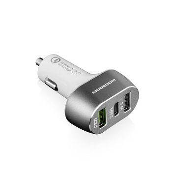 Incarcator auto Modecom MC-CU2C1, USB Incarcator auto Modecom MC-CU2C1, USB