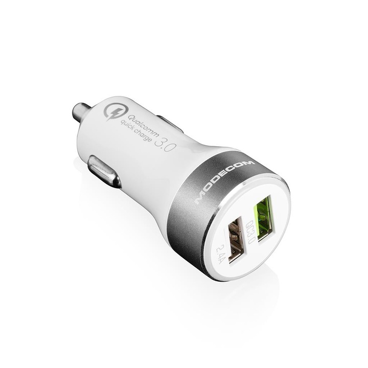 Зарядно за кола Modecom MC-QCU2-07, USB
