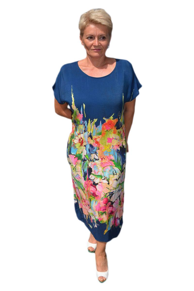 Rochie cu imprimeu floral , D&J Exclusive, Multicolor