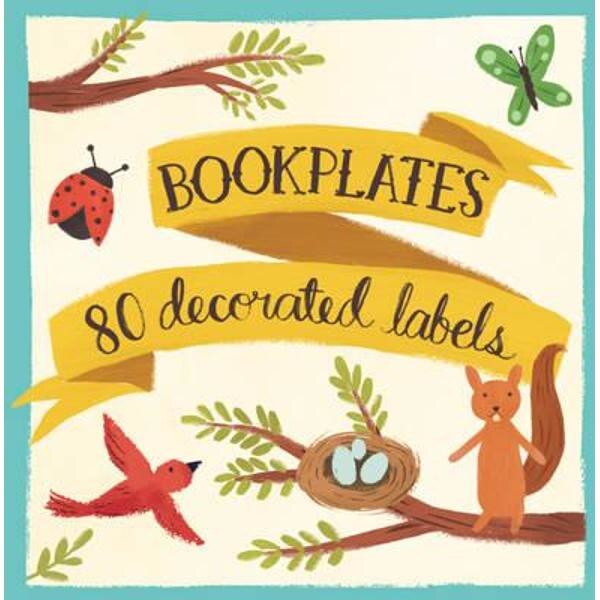 Forest Friends Bookplate Book of Labels