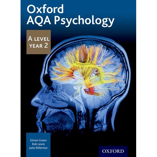 Oxford AQA Psychology A Level: Year 2 de Simon Green
