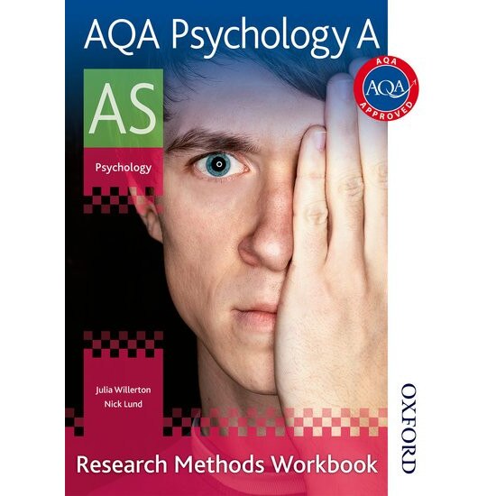 AQA Psychology A AS Research Methods Workbook de JULIA WILLERTON