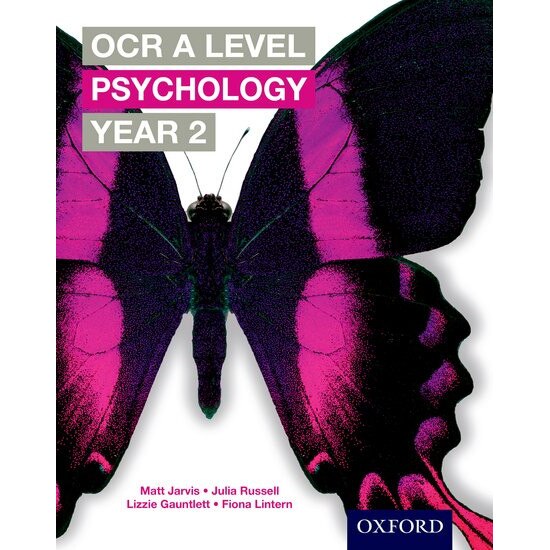 OCR A Level Psychology Year 2 de Matt Jarvis