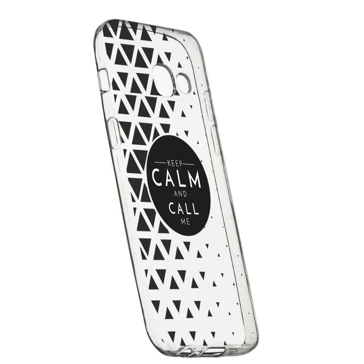 Husa pentru Samsung Galaxy J4+ 2018, Keep Calm, 2, Silicon