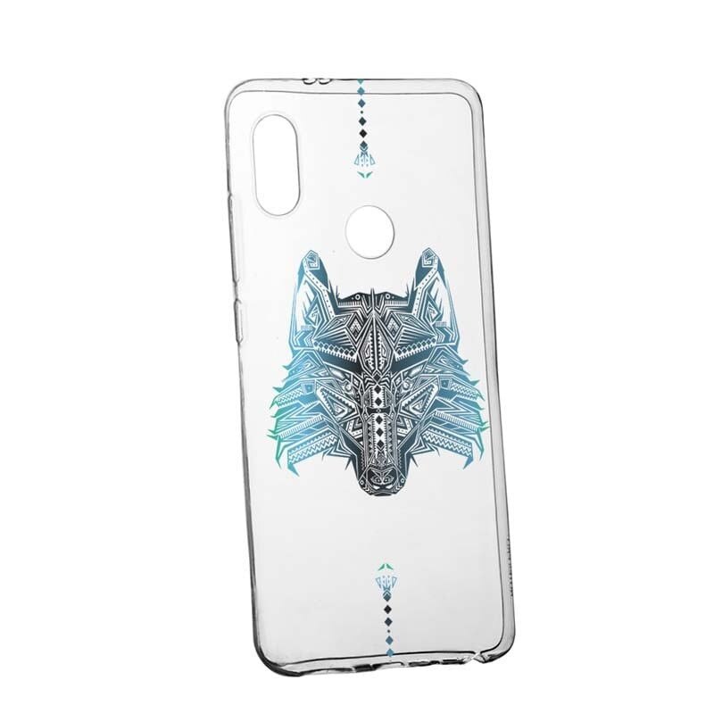 Husa pentru Huawei Y9 2019, Wolf, 50, Silicon