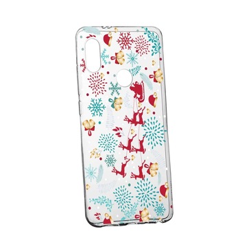 Husa pentru Huawei P Smart 2019, din din silicon premium, rezistenta la uzura, anti-alunecare, Slim, Rudolf, 158 Husa pentru Huawei P Smart 2019, din din silicon premium, rezistenta la uzura, anti-alunecare, Slim, Rudolf, 158