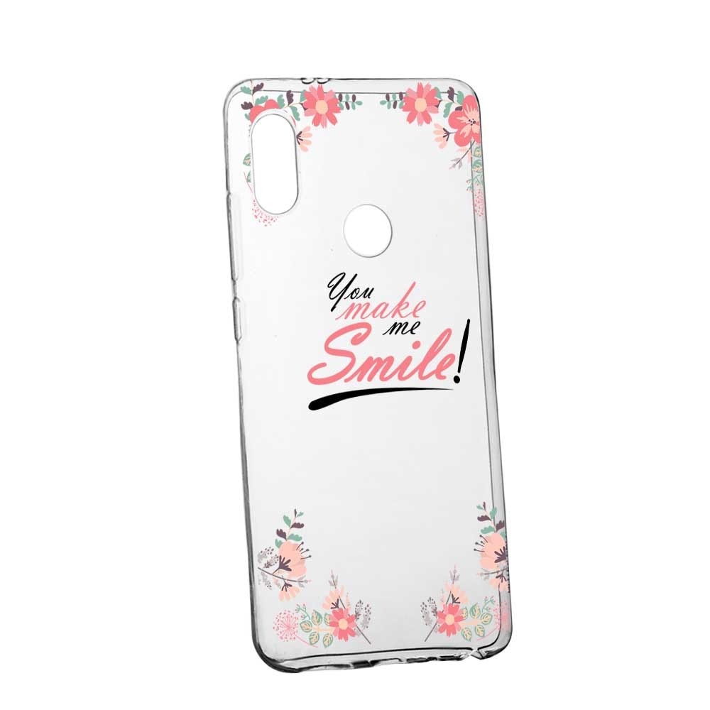 Husa pentru Huawei Y9 2019, Make Me Smile, 3, Silicon