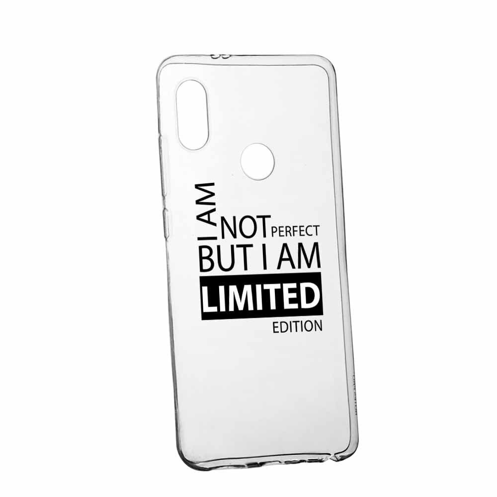 Husa pentru Huawei P Smart 2019, Limited Edition, 59, din din silicon premium, rezistenta la uzura, anti-alunecare