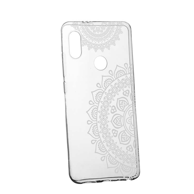 Husa pentru Huawei Y9 2019, Lace White Nonfigurativ, 64, Silicon