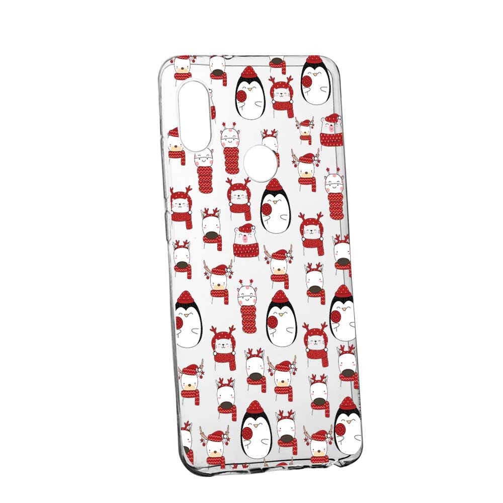 Husa pentru Huawei P Smart 2019, din din silicon premium, rezistenta la uzura, anti-alunecare, Slim, Winter Feeling, 166