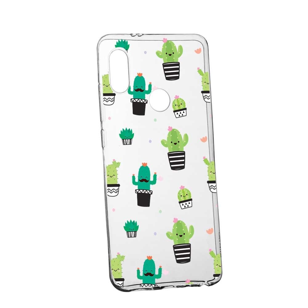 Husa pentru Huawei Y9 2019, Silicon, Slim, Cactus, 165
