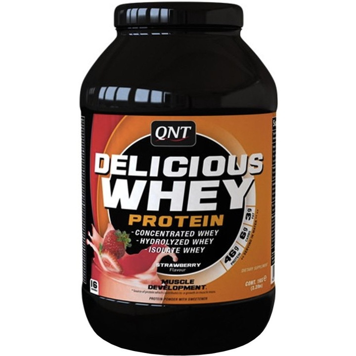 QNT Delicious Whey Protein (1000 g) Sütemény