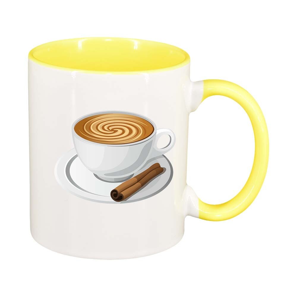 Cana Coffee, interior galben, 330ml, D412