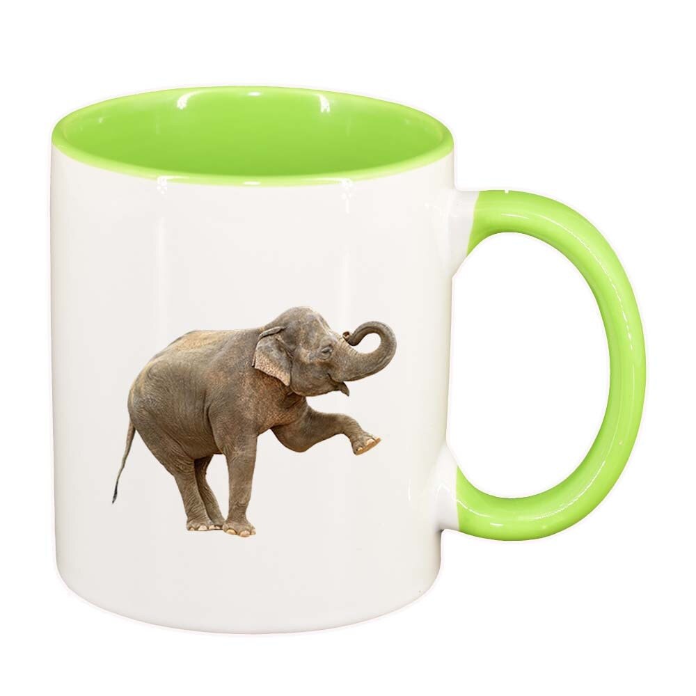 Cana Elephant, interior verde deschis, 330ml, D421