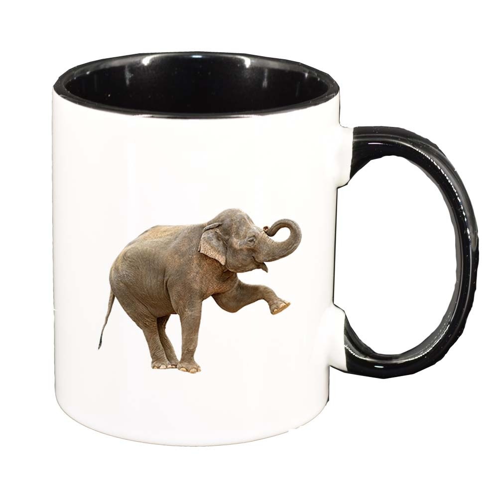Cana Elephant, interior negru, 330ml, D421