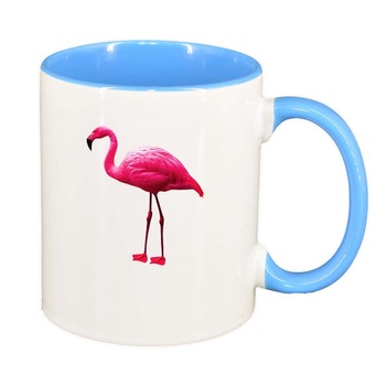 Cana Pelican, interior albastru, 330ml, D419 Cana Pelican, interior albastru, 330ml, D419