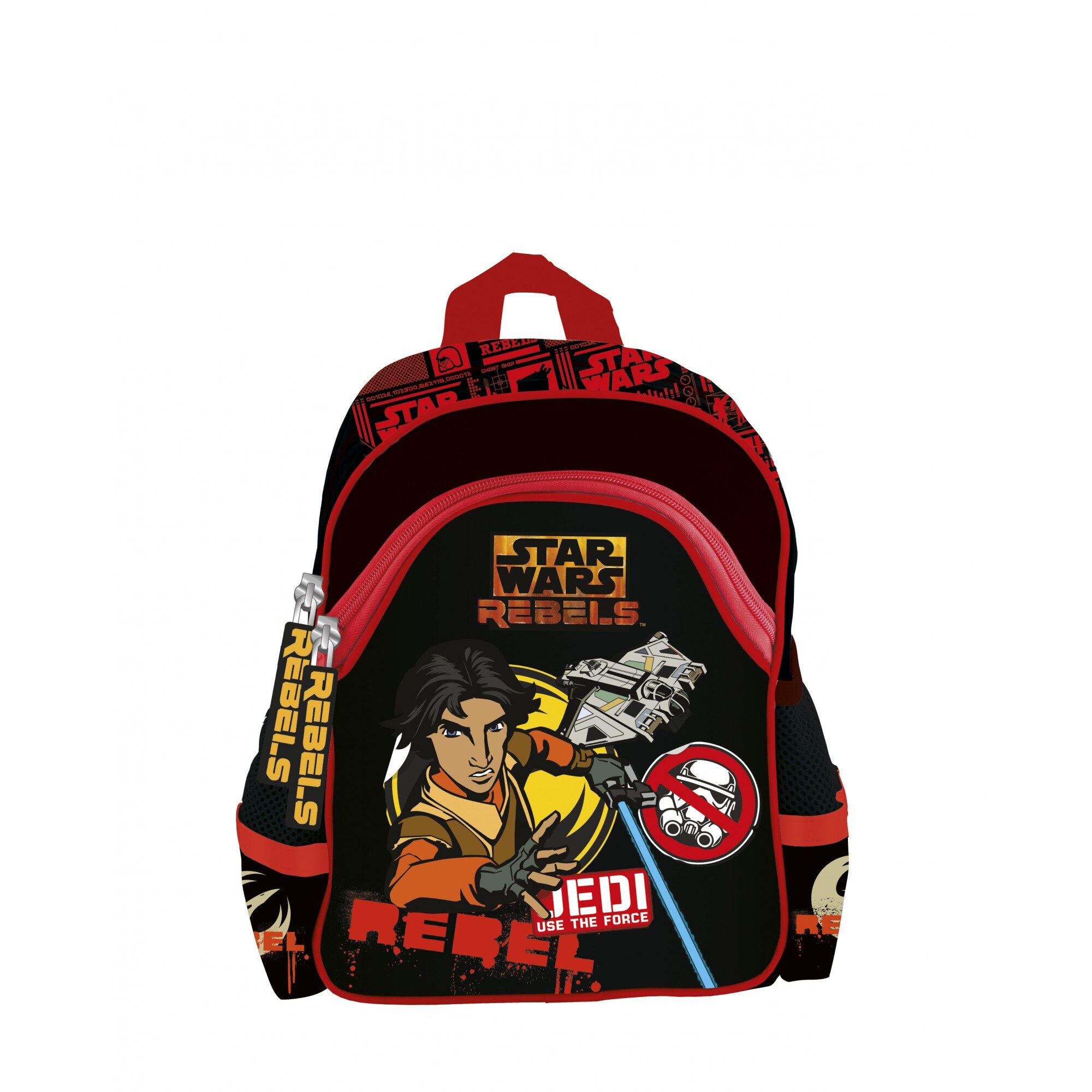 Ghiozdan Star Wars Ezra Rebels negru, 25 cm