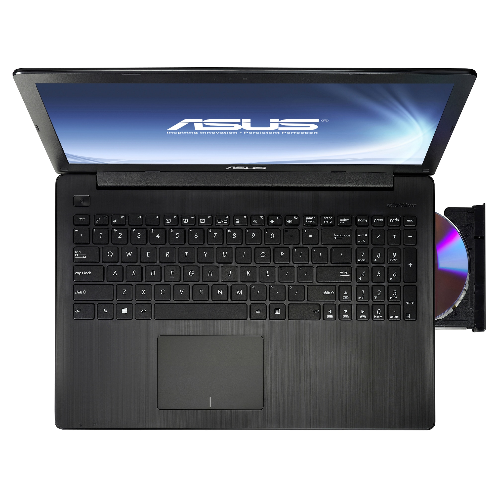 Laptop ASUS X553MA-XX432D cu procesor Intel® Celeron® Quad-Core