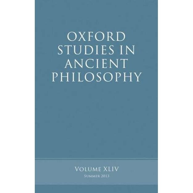 Oxford Studies in Ancient Philosophy, Volume 44 de Brad Inwood
