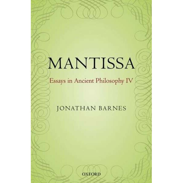 Mantissa de Jonathan Barnes