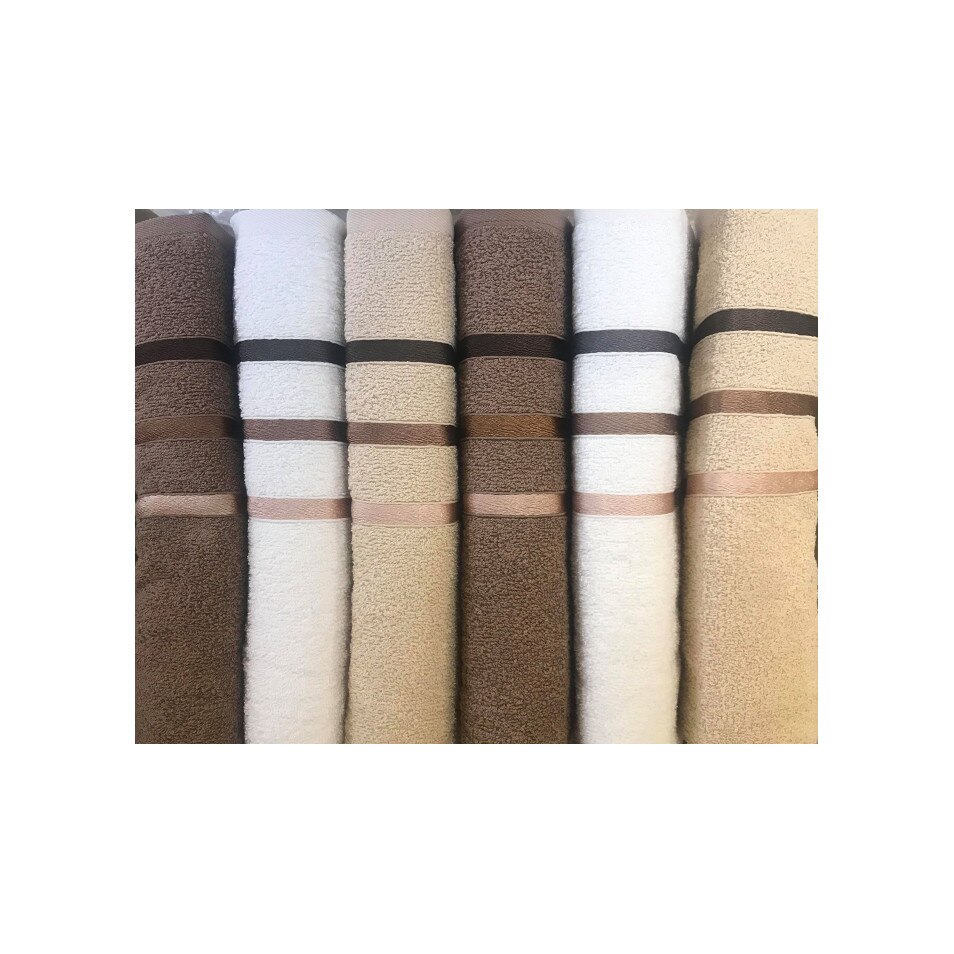 Set de 6 prosoape in 3 culori 70 x 140