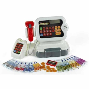 Jucarie Casa de marcat electronica cu cititor de card 9420 Klein Jucarie Casa de marcat electronica cu cititor de card 9420 Klein