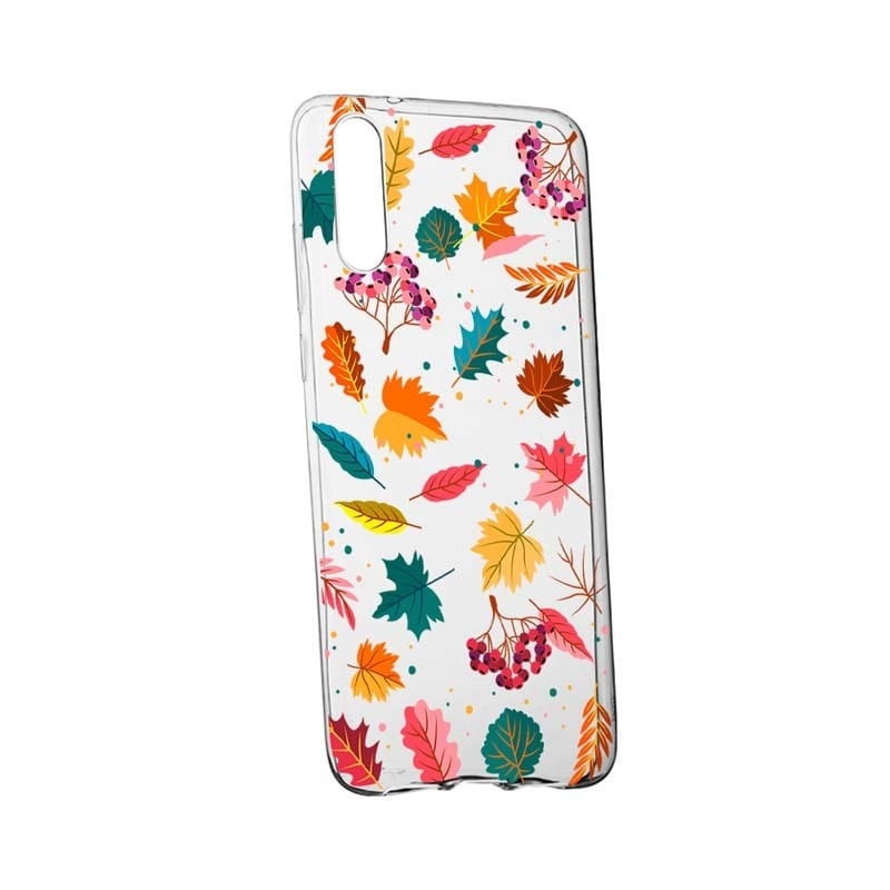 Husa pentru Samsung Galaxy M10, Frunze, Toamna, 99, Silicon