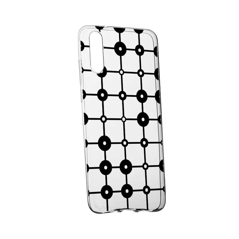 Husa pentru Samsung Galaxy M10, Circle lines, 124, Silicon