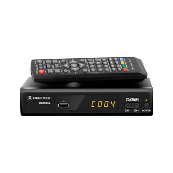 Tuner DVB-T2 H.265 HEVC LAN Cabletech Tuner DVB-T2 H.265 HEVC LAN Cabletech