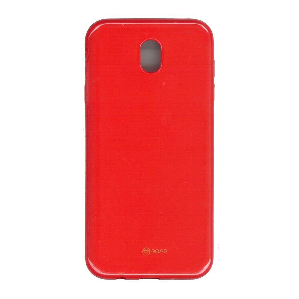 Husa din silicon lucios, Roar LA-LA Glaze, pentru Samsung Galaxy J7 2017, rosu